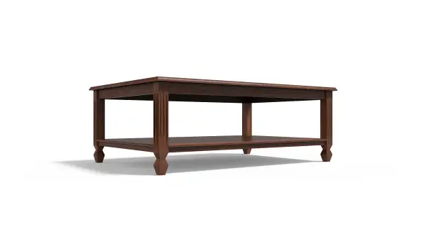Mesa de centro castaño Brookling