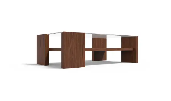 Mesa de centro style castaño New Jersey