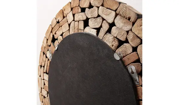 Espejo madera reciclada Ellipse