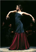 Cuadro canvas encantado por flamenco Cuadro canvas encantado por flamenco