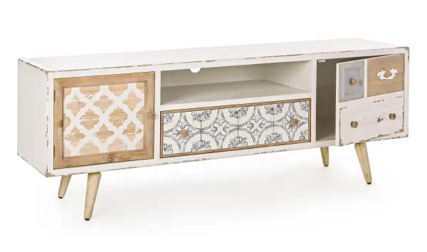 Mueble tv 5 cajones vintage Aurelie