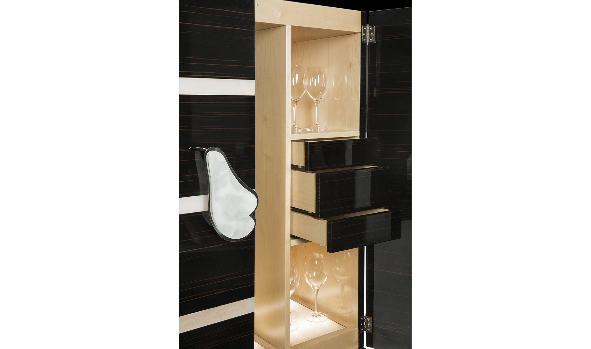 Cabinet Glacé Tributo a Gio Ponti