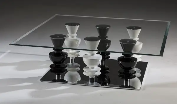 Mesa de centro Pinguin. Tributo a Gio Ponti