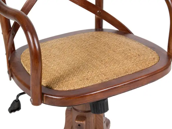 Silla de oficina respaldo en cruz