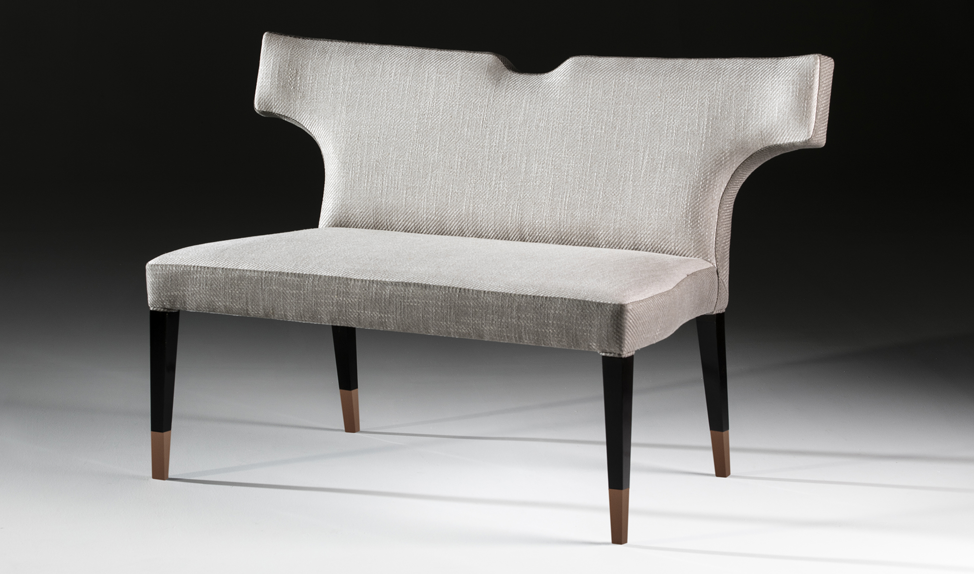 Sofá Morosita loveseat. Tributo a Gio Ponti