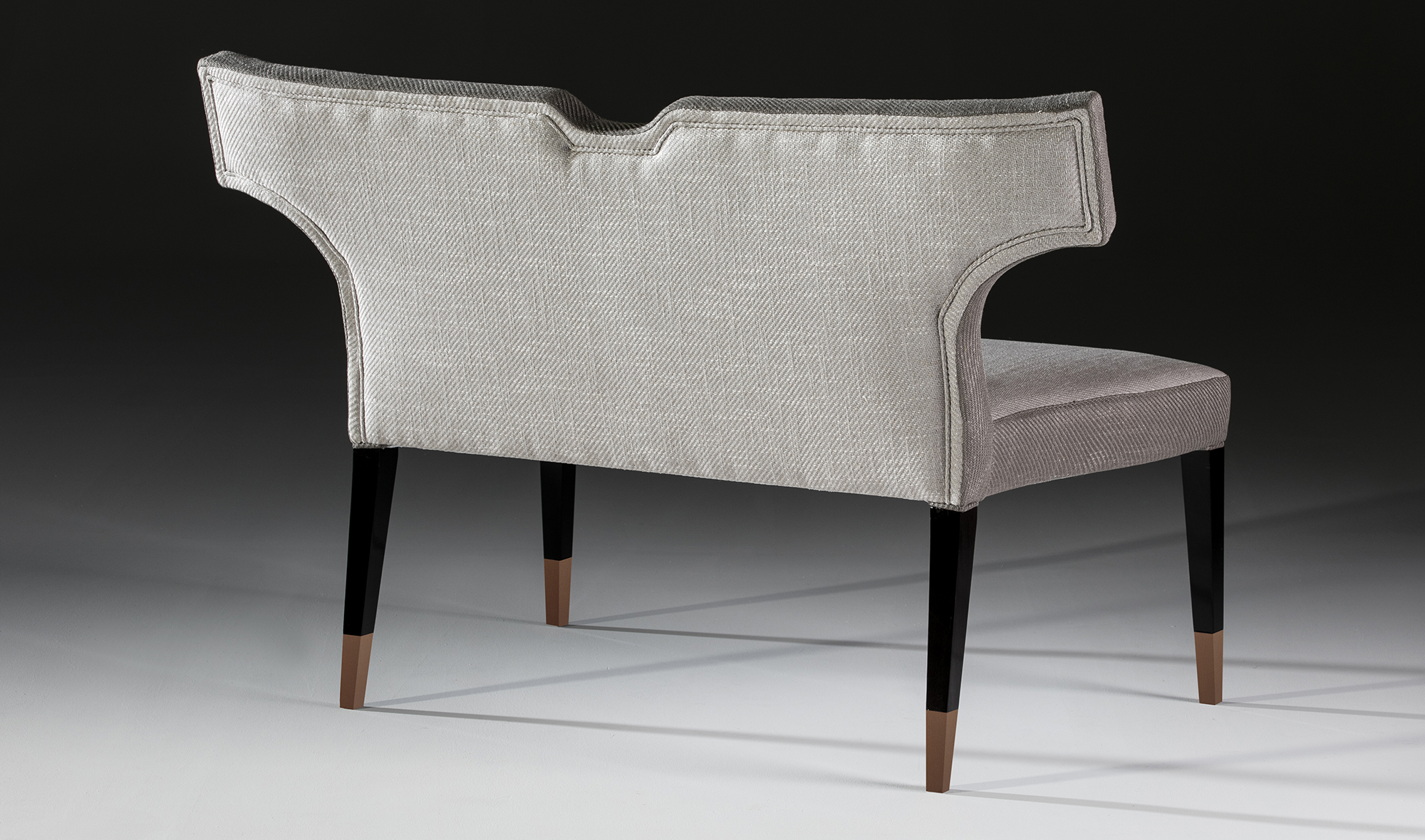 Sofá Morosita loveseat. Tributo a Gio Ponti