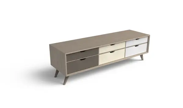 Mueble TV nórdico Aken