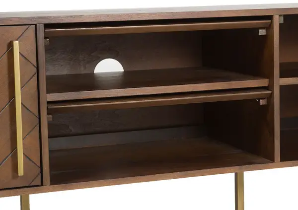 Mueble tv 2 puertas vintage Bruno