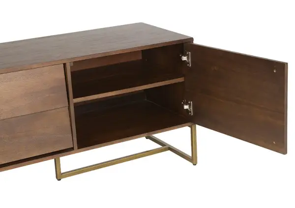 Mueble tv 2 puertas vintage Bruno