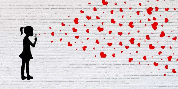 Cuadro canvas moderno sowing the seeds of love