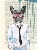 Cuadro canvas moderno matt spencer gentleman