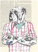 Cuadro canvas moderno matt spencer hipster social