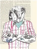 Cuadro canvas moderno matt spencer hipster social