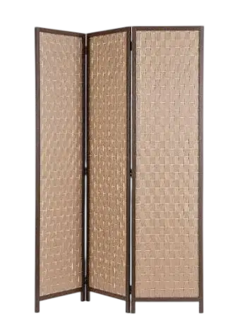 Biombo 3 hojas Jorah natural