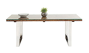 Mesa de comedor rustica zorita Kare