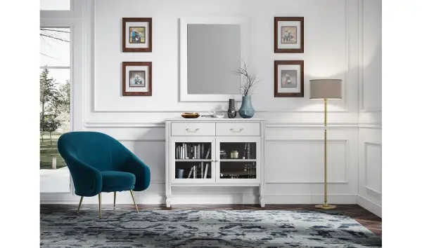 Mueble de entrada 2 puertas colonial Brookling