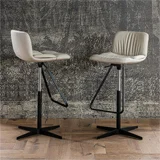 Taburete ultraligero regulable Axel Cattelan