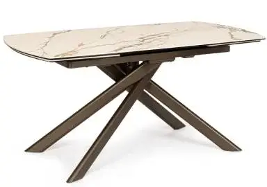 Mesa de comedor extensible porcelánico Jova