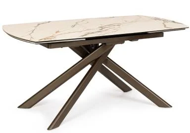 Mesa de comedor extensible porcelánico Jova