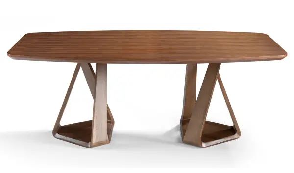 Mesa de comedor nogal Piggen