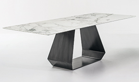 Mesa de comedor calacatta Amond Bonaldo