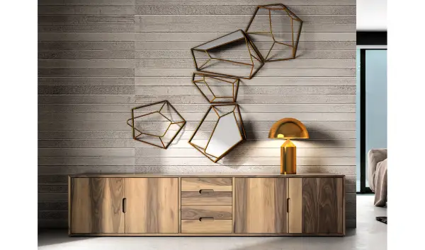 Mueble tv 4 puertas industrial Loft