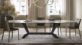 Mesa de comedor keramik Planer Cattelan