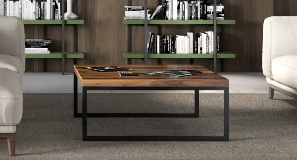 Mesa de centro industrial Loft