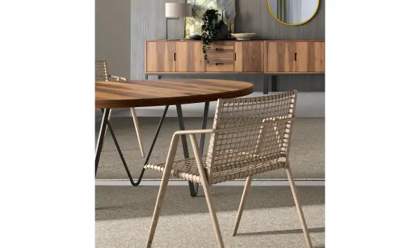 Mesa de comedor redonda industrial Loft