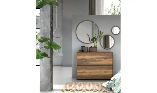 Cómoda 4 cajones industrial Loft