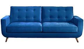Sofá retro PANTONE 19_4052 Classic Blue Sterling Cooper