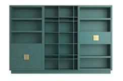 Librería moderna estantes y cajones de 300 Quantum