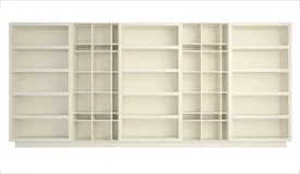 Librería moderna con estantes y huecos 450 Quantum