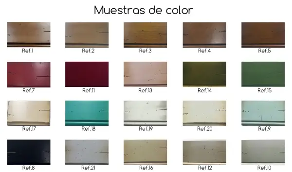 Mesa de centro cuadrada vintage Araceli