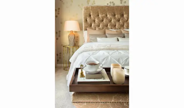 Cama tapizada Milano