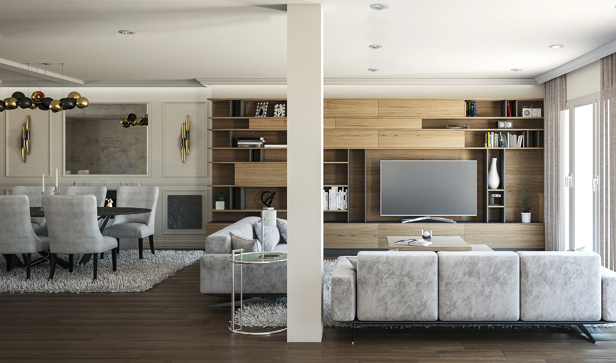 Mueble de salón Lucareli