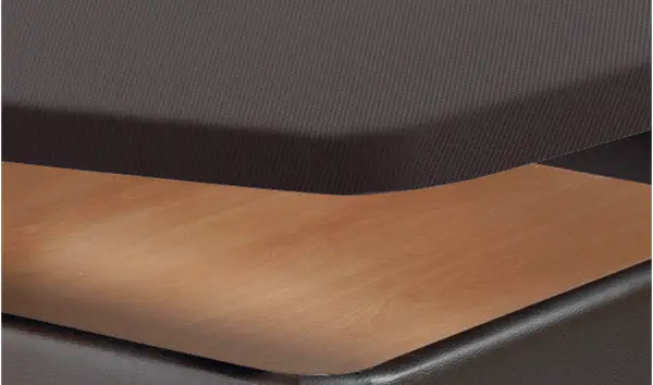 canapé abatible polipiel partido con tapa 3D