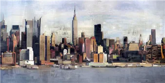 Cuadro canvas new york skyline Cuadro canvas new york skyline