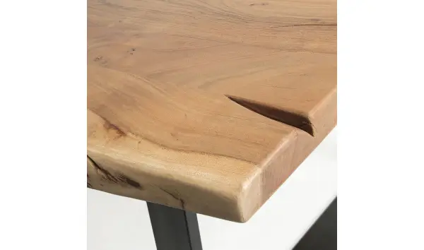 Mesa de comedor acacia natural Sono