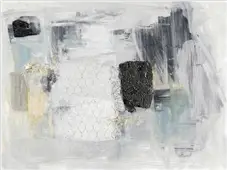 Cuadro canvas baroque abstract