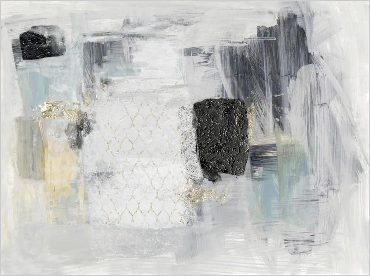 Cuadro canvas baroque abstract