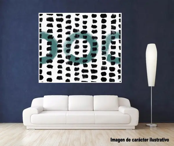 Cuadro canvas the circle