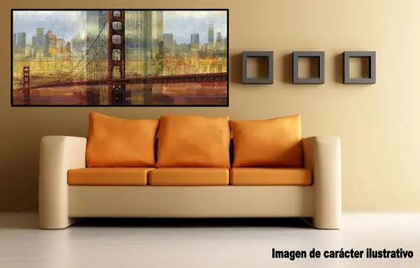 Cuadro canvas connecting us