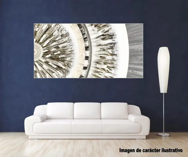 Cuadro canvas neutral motif III