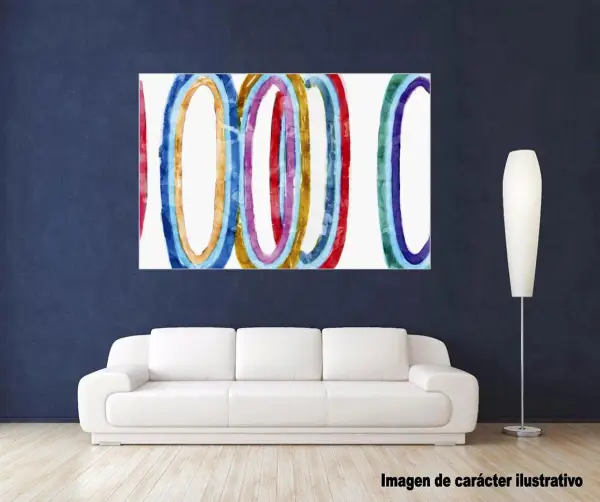 Cuadro canvas warm formations II