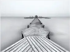 Cuadro canvas the pier