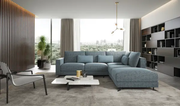 Sofá con chaise longue Giorgio