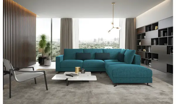 Sofá con chaise longue Giorgio