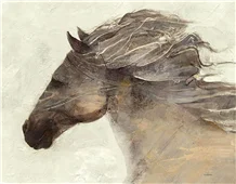 Cuadro canvas into the wind ivory