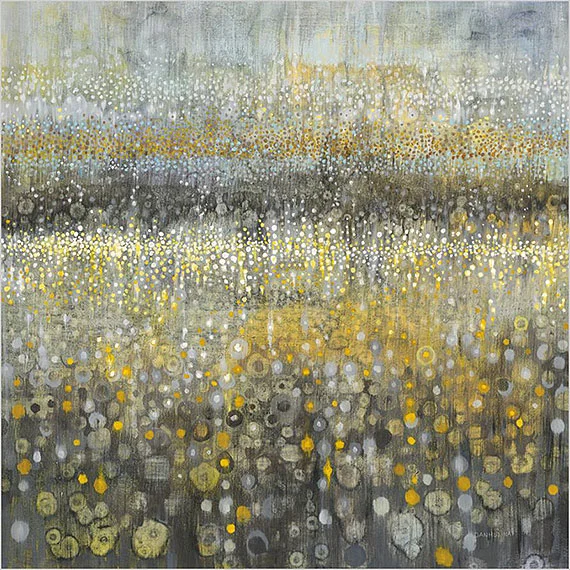 Cuadro canvas rain abstract 2